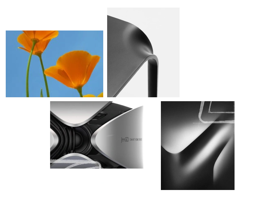 Product concept visualization showing air purifier design