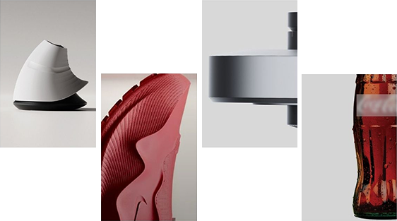 Product concept visualization showing air purifier design