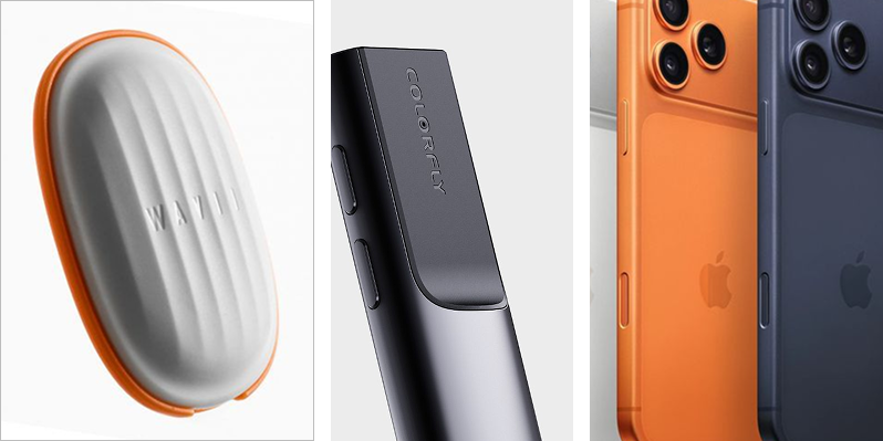 Product concept visualization showing air purifier design